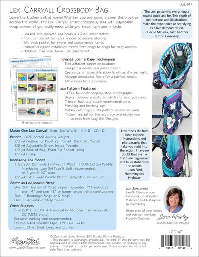 Lexi Carryall Pattern LGD147