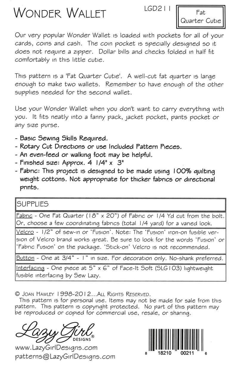 Wonder Wallet LGD211