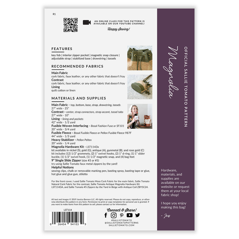 Magnolia Bucket Bag LST114