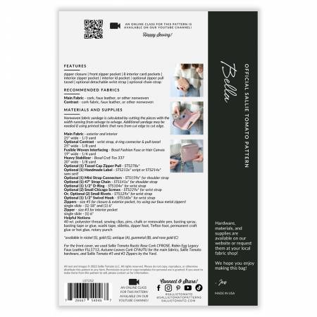 Bella Wallet Pattern LST252