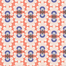 Ladybug Lane-Flower Burst Peach CE201-PE2