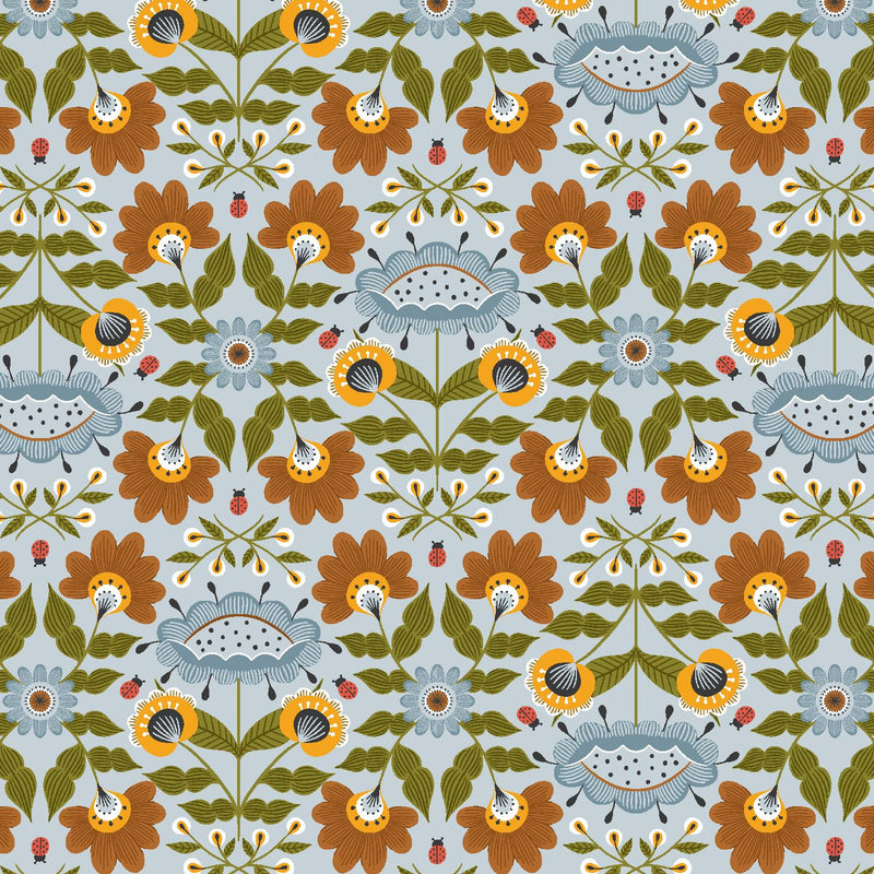 Ladybug Lane-Garden Walk Azure CE200-AZ3