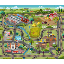 Let's Go! Digital 36" Canvas Play Mat Y4462-55