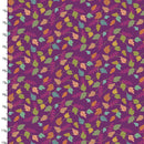 Living Wild-Leaf Vines Purple 23609-PUR