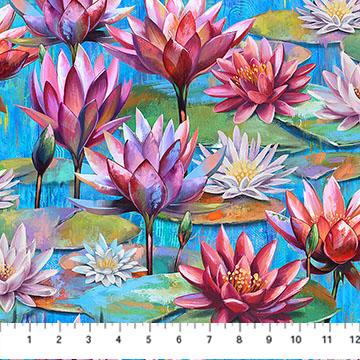 Lotus-Blue Multi DP28423-44