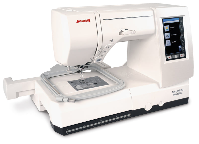 Janome Memory Craft MC9850LE Limited Edition Sewing and Embroidery Machine