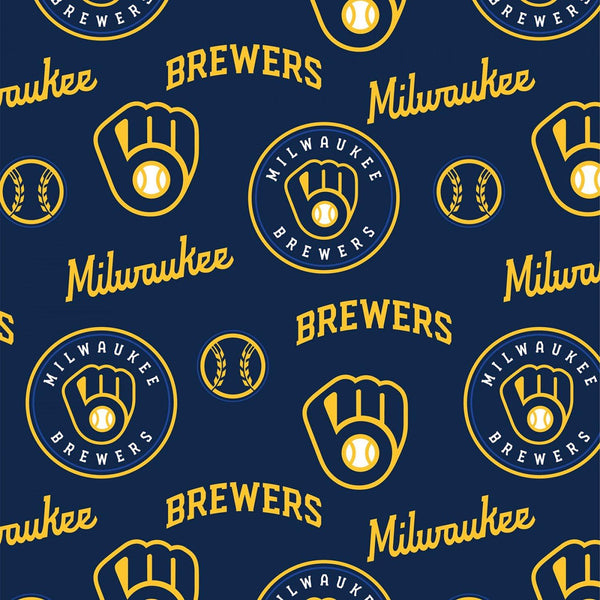 MLB Cotton-Milwaukee Brewers 60341-B