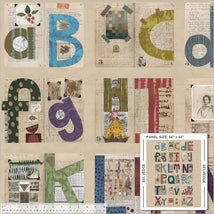 Marcia Derse Essentials-53" Studio Alphabet Panel 41788P-X