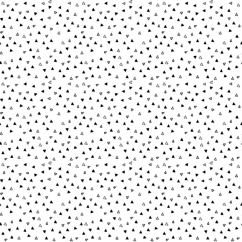 Merlot Triangles White Y4265-1