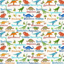 Mini Dinosaurs & Names-Cream DINO-CD3847-CREAM