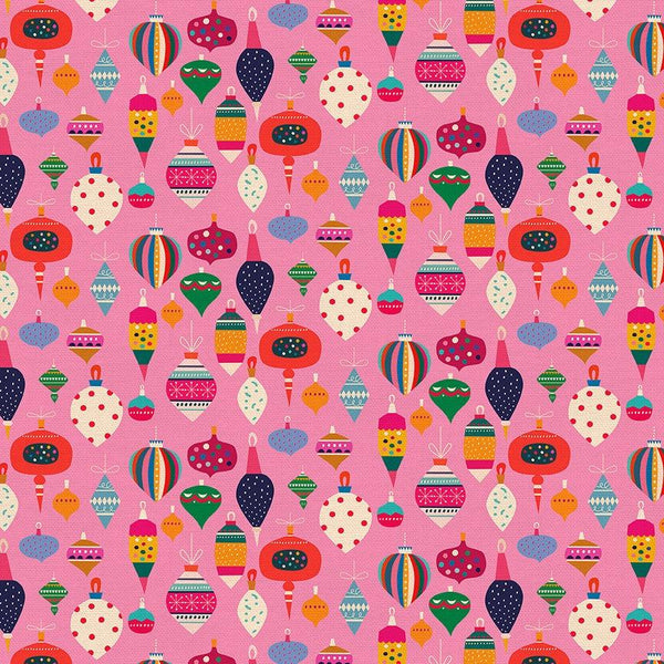 Modern Holiday-Ornaments Pink 12024725