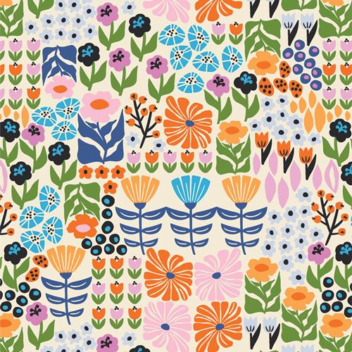 Modernista-Petal Patchwork CUR8MO300