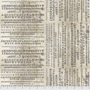 Monochrome-Typography Parchment PWTH175.PARCHMENT