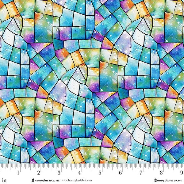 Faith In Full Color-Turquoise/Multi 2185-75