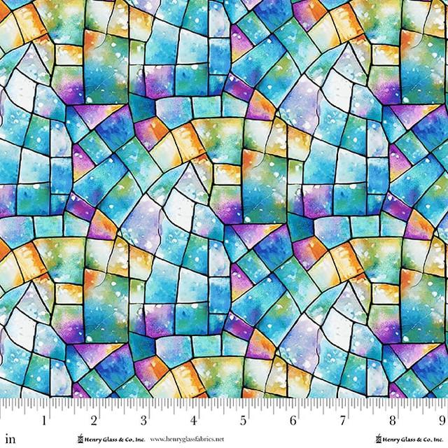 Faith In Full Color-Turquoise/Multi 2185-75