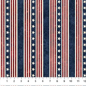 Stars & Stripes 13-Star Stripe Beige/Multi 27883-12