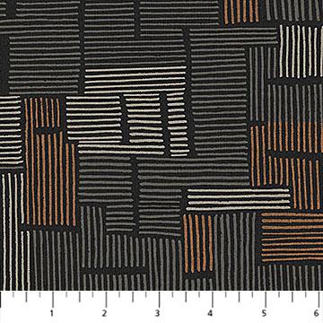 Modern Elements-Fractures Black/Multi 28173-99