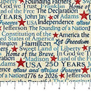 America 250-Words Beige/Multi 28373-12