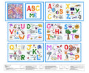 Color My World-36" Book PanelWhite/Multi 4091P-01