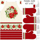 Holiday Joy-44" Apron Panel Cream/Multi C28065-11