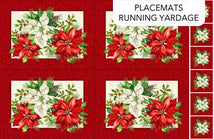 Holiday Joy-14" Placemats Panel Cream/Multi C28066-11