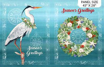 Coastal Christmas-Coastal Duet 30" Panel Blue/Multi DP23424-44