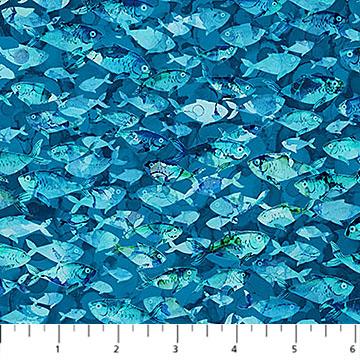 Deep Blue-Fish Dk Blue/Multi DP28123-48