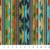 Stonehenge Sedona Spirit-Navaho Stripe Rust/Multi DP28241-37
