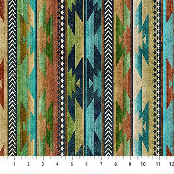 Stonehenge Sedona Spirit-Navaho Stripe Rust/Multi DP28241-37