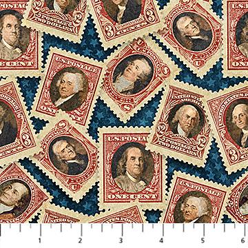 America 250-Stamps Navy/Multi DP28369-49