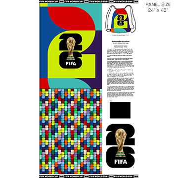 FIFA-25" Black Pack 2 Panel Black/Multi FIFAC111-99