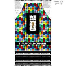 FIFA-25" Apron Panel Black/Multi FIFAC112-99