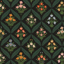 Dahlia Canvas-Estee Garden Black/Multi RP1602-AC3C