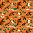 NCAA College Cotton-Florida A&M Tone On Tone FAM-1178