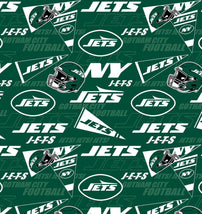 NFL Cotton-NY Jets 70574-D