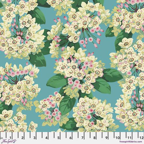 Nation Of Flowers-Mountain Laurel Aqua PWMN044.AQUA
