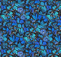 Nature's Music-Butterfly Wings Blue 711-BLUE