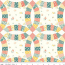 New Beginnings-Double WeddingRing Cheater Print Cream C15758-CREAM