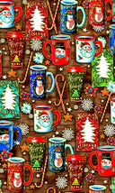 Noel-Holiday Cups Brown OA598161