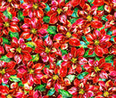 Noel-Packed Poinsettias Red OA598081