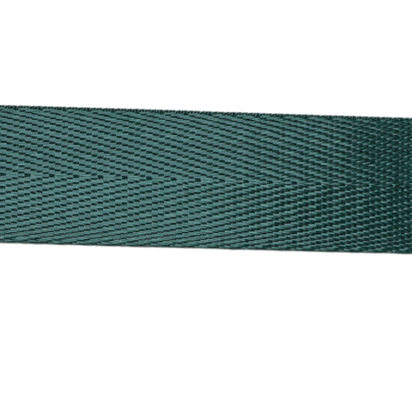 1in Poly/Nylon Herringbone Webbing Forest Green 25MM-24