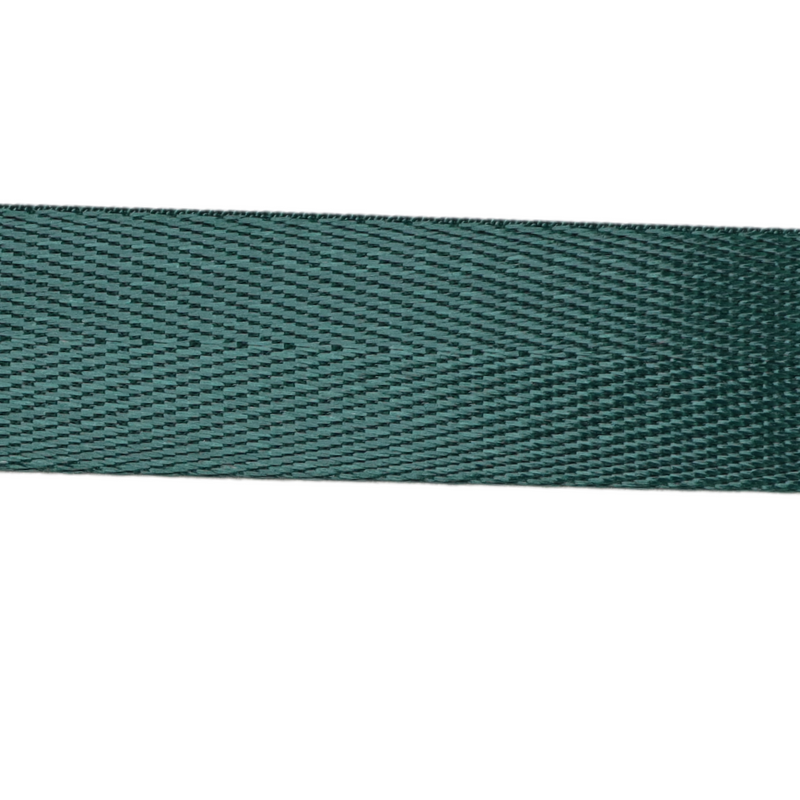 1in Poly/Nylon Herringbone Webbing Forest Green 25MM-24