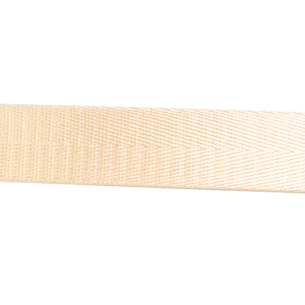 1in Poly/Nylon Herringbone Webbing Peach 25MM-43