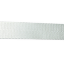 1in Poly/Nylon Herringbone Webbing Silver 25MM-9