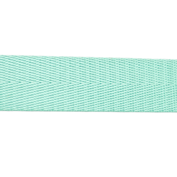 1in Poly/Nylon Herringbone Webbing Spring Green 25MM-39