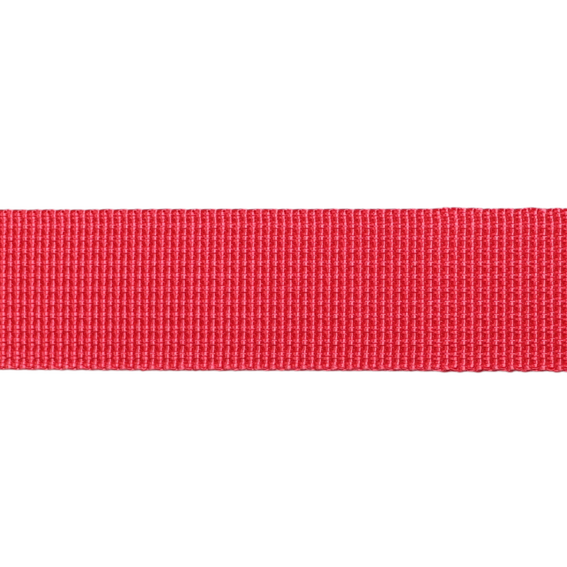 1in Poly/Nylon Webbing Red 25MM-P-22