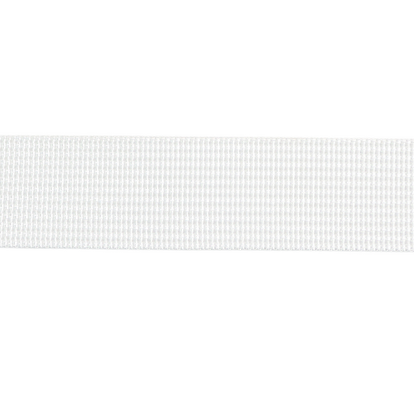 1in Poly/Nylon Webbing White 25MM-P-13