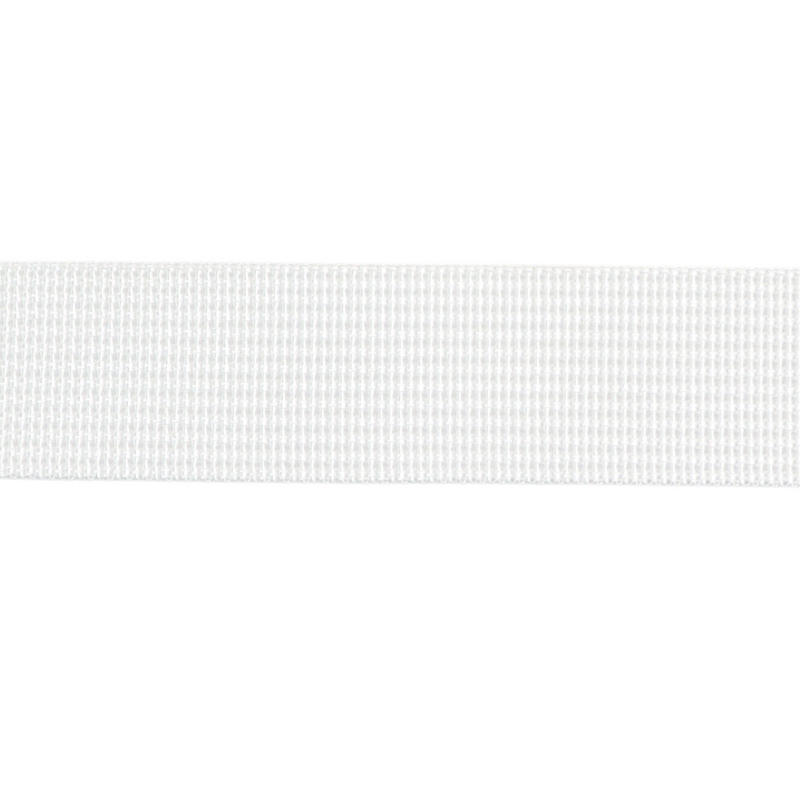 1in Poly/Nylon Webbing White 25MM-P-13