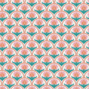 Pieces Of India-Indian Iris Teal/Orange 12025704