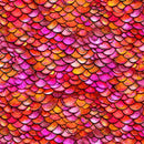 Dragon's Song - Dragon Scales Red/Orange 2600-31156-RO